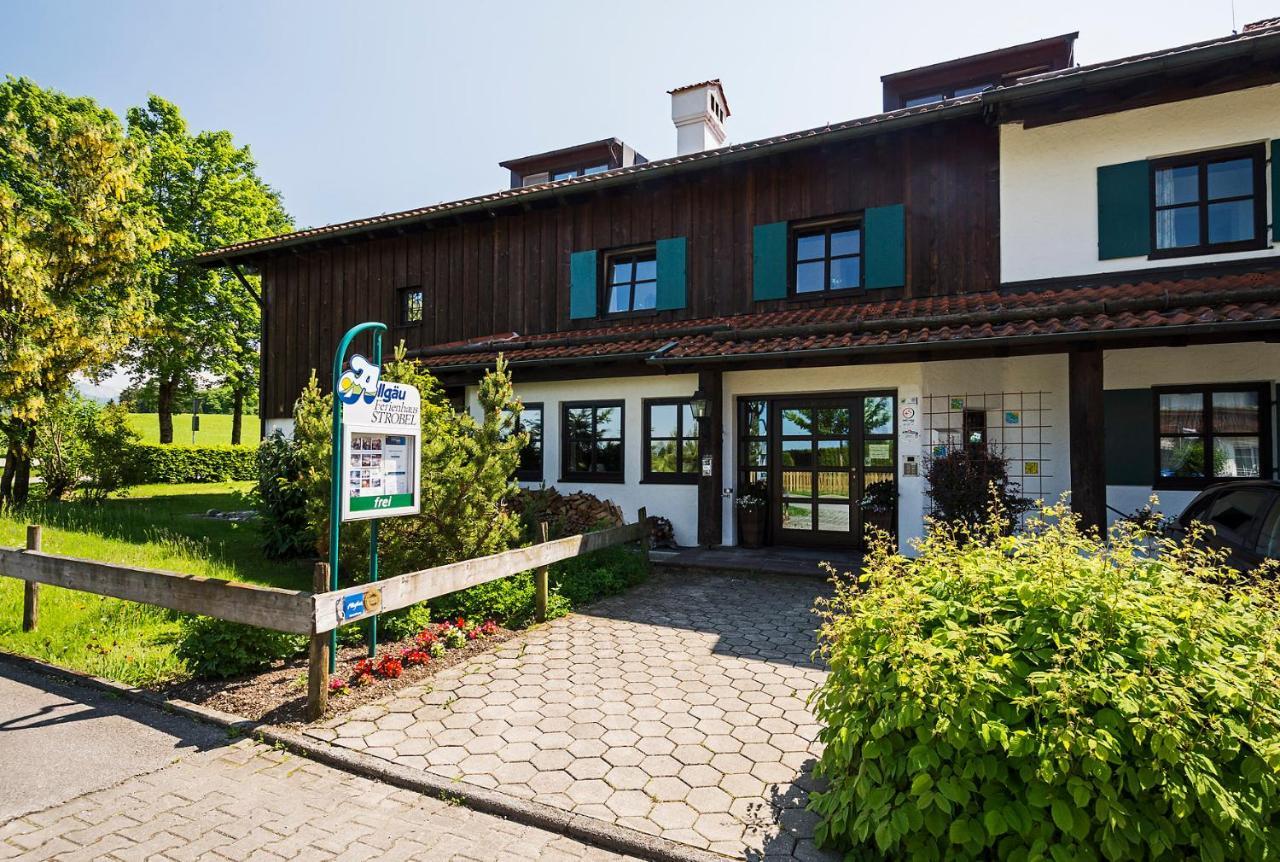 Allgäu Ferienhaus Strobel Roßhaupten Exterior foto