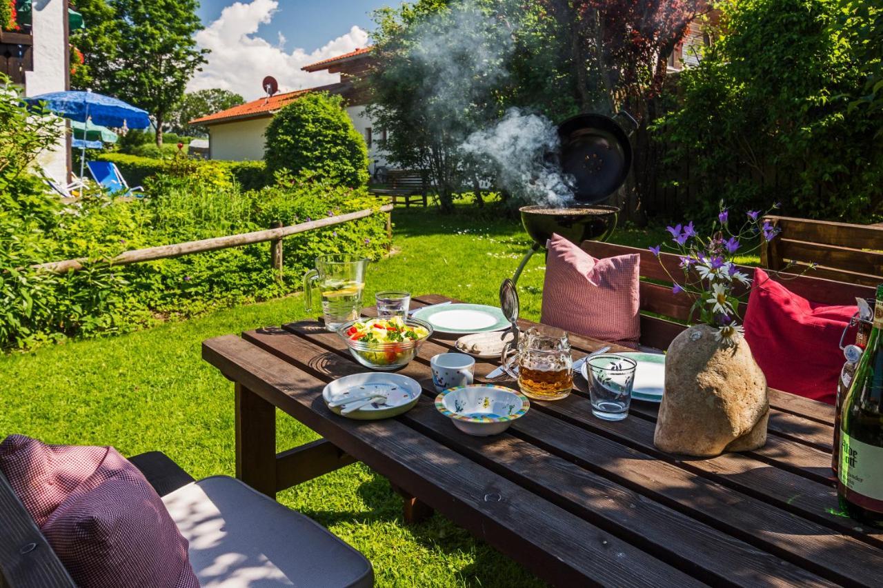 Allgäu Ferienhaus Strobel Roßhaupten Exterior foto